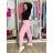 Tepláky/Kalhoty elegantné oversize dlhé dámske (S/M/L ONE SIZE) TALIANSKA MÓDA IMD26003