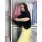 Halenka tunika krátký rukáv dámská nadrozměr (2XL/3XL) ITALSKÁ MÓDA IMD23343