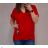 Tričko oversize krátký rukáv dámská (XL/2XL ONE SIZE) ITALSKÁ MÓDA IMC22031