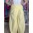 Nohavice dlhé elegantní dámske JITKA (S/M/L ONE SIZE) TALIANSKA MÓDA IM426070/DU tmavě hnědá S/M/L