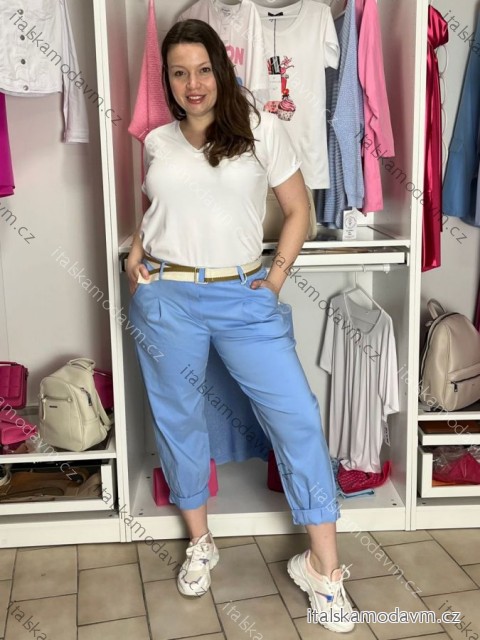 Nohavice outdoorové s opaskom dámske SARA (S/M/L ONE SIZE) TALIANSKA MÓDA IM4261116/DU