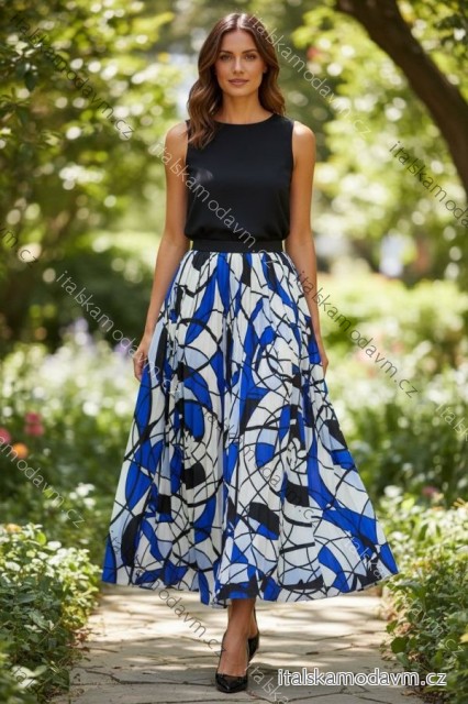 Sukňa dlhá dámska (S/M/L ONE SIZE) TALIANSKA MÓDA IMD26059