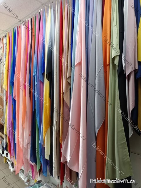 Šál saténový maxi dlhý dámsky (ONE SIZE) DELFIN DEL26003