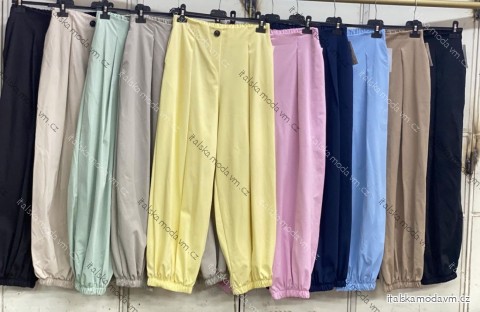 Nohavice dlhé letné dámske (S/M/L ONE SIZE) TALIANSKA MÓDA IMC26037