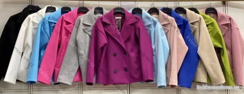 Kabátik slabý dlhý rukáv dámsky nadrozmer (42/44/46 ONE SIZE) TALIANSKA MÓDA IMC26092