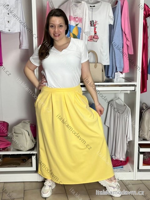 Sukňa dlhá dámska MAJA (S/M/L ONE SIZE) TALIANSKA MÓDA IMD26034/DU