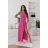 Šaty voľnočasové bez rukávov dámske (S/M/L ONE SIZE) TALIANSKA MÓDA IMD26048 čierna S/M/L