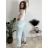 Nohavice elegantné dámske (S/M/L ONE SIZE) TALIANSKA MÓDA IM426030