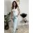 Nohavice elegantné dámske (S/M/L ONE SIZE) TALIANSKA MÓDA IM426030