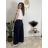 Nohavice elegantné s opaskom dámske BEATA (S/M/L ONE SIZE) TALIANSKA MÓDA IM425718/DUR S/M/L vínová