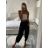 Nohavice dlhé letné dámske (S/M/L/XL ONE SIZE) TALIANSKA MODA IM424182
