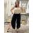 Nohavice háremky aladinky letné dlhé dámske JASMINA (S/M/L ONE SIZE) TALIANSKA MÓDA IM424438