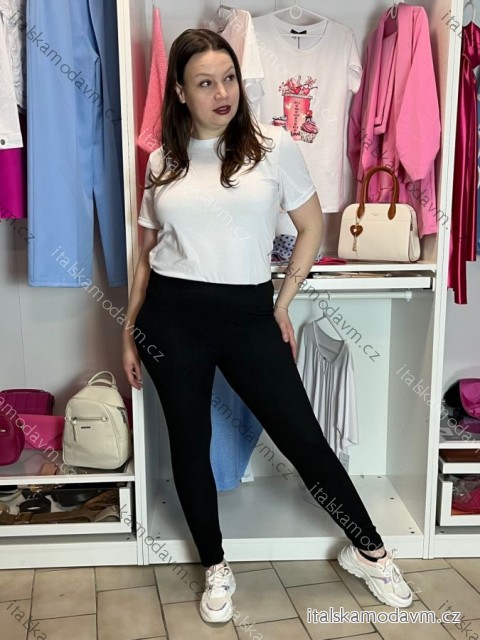 Legíny dlouhé dámské nadrozměr (3XL/4XL-4XL/5XL-5XL/6XL) PESAIL PES26Y200D/DUR 3XL/4XL Černá