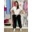 Tepláky oversize dlouhé dámské (M/L/XL ONE SIZE) ITALSKÁ MÓDA IM426084