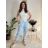 Nohavice strečové dlouhé dámske (S/M/L ONE SIZE) TALIANSKA MÓDA IM426093