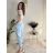 Nohavice strečové dlouhé dámske (S/M/L ONE SIZE) TALIANSKA MÓDA IM426093/DU S/M/L žlutá