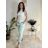 Nohavice strečové dlouhé dámske (S/M/L ONE SIZE) TALIANSKA MÓDA IM426093/DU S/M/L žlutá