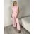 Souprava top bez rukávu a kalhoty dlouhé dámské (XS/S/M ONE SIZE) IMM26M45682/DU XS/S/M Černá