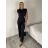 Souprava top bez rukávu a kalhoty dlouhé dámské (XS/S/M ONE SIZE) IMM26M45682/DU XS/S/M Černá