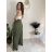 Nohavice elegantní dlhé s opaskom dámske BEATA (S/M/L ONE SIZE) TALIANSKA MÓDA IMWHA261112