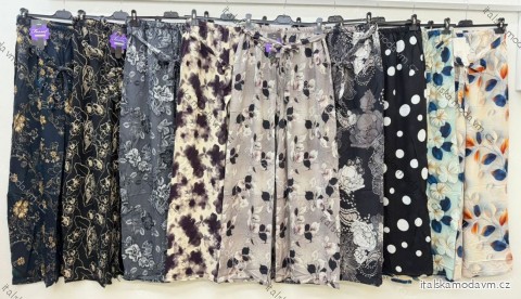 Nohavice dlhé letné dámske (S/M/L ONE SIZE) TALIANSKA MÓDA IM426155