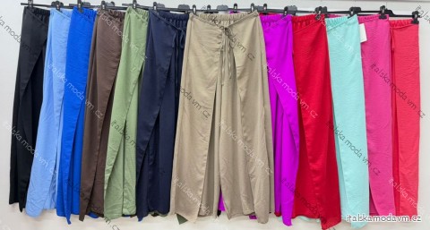 Nohavice letné zavinovacie dámske (S/M/L ONE SIZE) TALIANSKA MÓDA IM426159