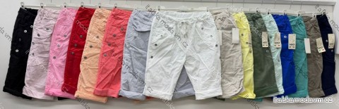 Kraťasy stláčače šortky dámske nadrozmer (42/44/46 ONE SIZE) TALIANSKA MÓDA IM426161