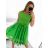 Šaty elegantné letné bez rukávov dámske (S/M/L ONE SIZE) TALIANSKA MÓDA IM322SIMONE/DR hnedá S/M/L
