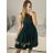 Šaty elegantní letní bez rukávu dámské (S/M/L ONE SIZE) ITALSKÁ MÓDA IM322SIMONE/DR svetlo modrá S/M/L