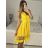 Šaty elegantné letné bez rukávov dámske (S/M/L ONE SIZE) TALIANSKA MÓDA IM322SIMONE/DR hnedá S/M/L