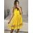 Šaty elegantné letné bez rukávov dámske (S/M/L ONE SIZE) TALIANSKA MÓDA IM322SIMONE/DR hnedá S/M/L