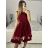 Šaty elegantní letní bez rukávu dámské (S/M/L ONE SIZE) ITALSKÁ MÓDA IM322SIMONE/DR svetlo modrá S/M/L