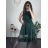 Šaty elegantní letní bez rukávu dámské (S/M/L ONE SIZE) ITALSKÁ MÓDA IM322SIMONE/DR svetlo modrá S/M/L