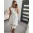 Šaty elegantné letné bez rukávov dámske (S/M/L ONE SIZE) TALIANSKA MÓDA IM322SIMONE/DR hnedá S/M/L