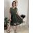 Šaty elegantní letní bez rukávu dámské (S/M/L ONE SIZE) ITALSKÁ MÓDA IM322SIMONE/DR svetlo modrá S/M/L