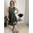 Šaty elegantní letní bez rukávu dámské (S/M/L ONE SIZE) ITALSKÁ MÓDA IM322SIMONE/DR svetlo modrá S/M/L