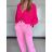 Tepláky/Kalhoty elegantné oversize dlhé dámske (S/M/L ONE SIZE) TALIANSKA MÓDA IMD26003