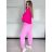 Tepláky/Kalhoty elegantné oversize dlhé dámske (S/M/L ONE SIZE) TALIANSKA MÓDA IMD26003