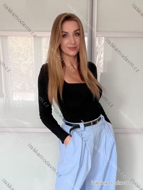 Tričko dlouhý rukáv dámské (S/M ONE SIZE) ITALSKÁ MÓDA IMPLP2576010058