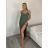 Šaty dlhé letné na ramienka dámske (S/M ONE SIZE) TALIANSKA MÓDA IMD23472