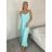 Šaty dlhé letné na ramienka dámske (S/M ONE SIZE) TALIANSKA MÓDA IMD23472
