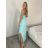Šaty dlhé letné na ramienka dámske (S/M ONE SIZE) TALIANSKA MÓDA IMD23472