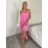 Šaty dlhé letné na ramienka dámske (S/M ONE SIZE) TALIANSKA MÓDA IMD23472