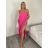 Šaty dlhé letné na ramienka dámske (S/M ONE SIZE) TALIANSKA MÓDA IMD23472