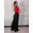 Súprava elegantný sako a nohavice dámske (S-L ONE SIZE) TALIANSKA MÓDA IMPLU252763-2/DUR M čierna