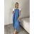 Šaty volnočasové oversize a tričko s krátkým rukávem dámské LUISA (S/M/L ONE SIZE) ITALSKÁ MÓDA IMSM26000356