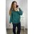 Svetr na knoflíky dlouhý rukáv dámský (L/XL/2XL ONE SIZE) ITALSKá MODA IM723EVELINA/DUR béžová XL/2XL