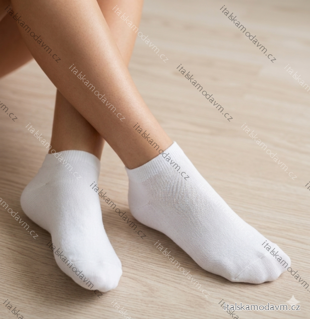 Ponožky členkové dámske bambusové (balenie 5 párov) AURA.VIA AURA22NND836/DR