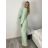 Sako elegantní na zavázání rukáv dámske ZUZANA (S/M/L) TALIANSKA MÓDA IMPDY2624772/DUR S/M/L svetlozelená