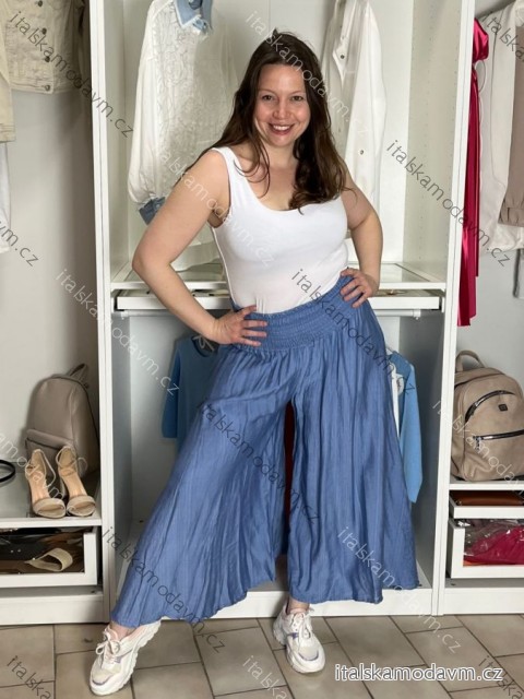 Nohavice volnočasové dámske HANNA (S/M/L ONE SIZE) TALIANSKA MÓDA IMSM26001237/DUR